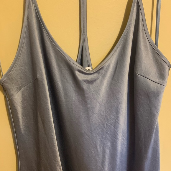 Alexander Wang Baby Blue Wash’n’go Slip Dress - Picture 7 of 9